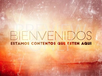 PRAISE WELCOME STILL SPANISH