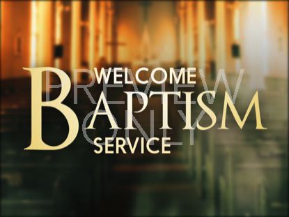 SANCTUARY BAPTISM STILL