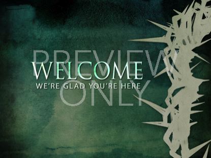 STAINED THORNS WELCOME