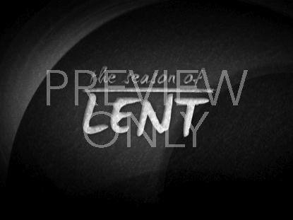 STONE LENT SEASON OF LENT