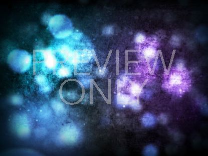 TEAL AND PURPLE PARTICLES STILL