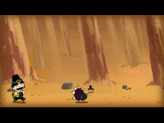 THANKSGIVING ILLUSTRATION - TURKEY HUNT