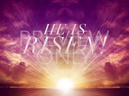 EASTER SKY RISEN STILL