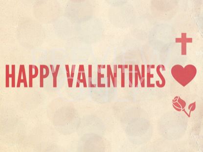VALENTINE'S THEME HAPPY VALENTINE'S 1