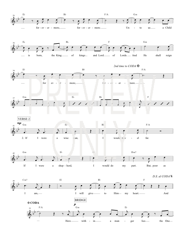 He Shall Reign Forevermore Lead Sheet, Lyrics, & Chords Chris Tomlin Worship Together