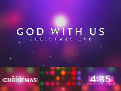 COMPLETE SERVICE PACK: GOD WITH US (CHRISTMAS EVE)