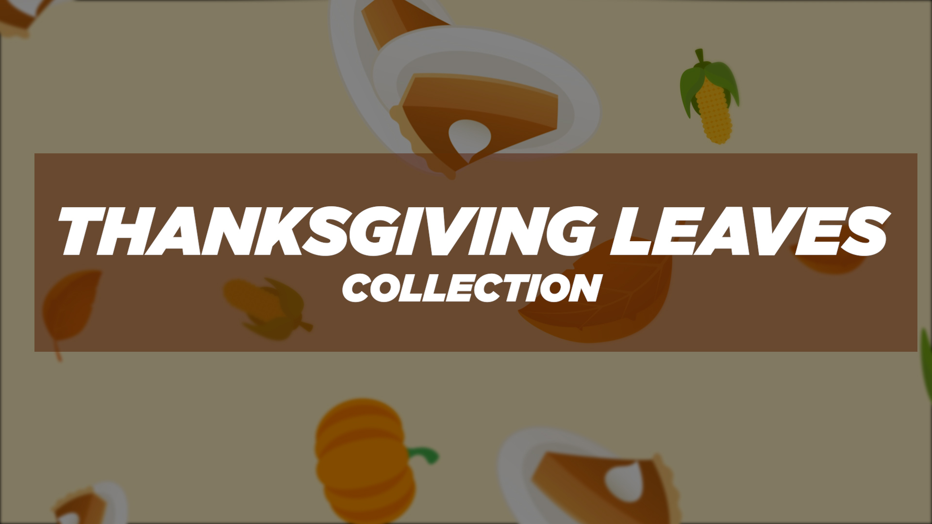 Thanksgiving Leaves Collection