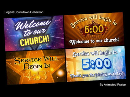 motivating scriptures countdown animated