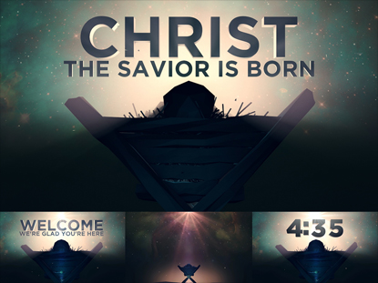 COMPLETE SERVICE PACK: CHRIST THE SAVIOR IS BORN