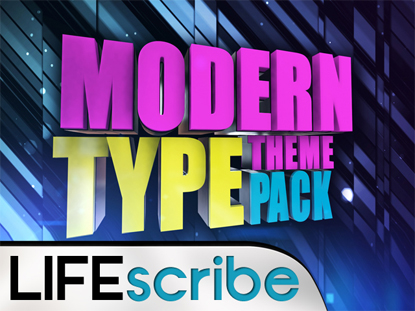 MODERN TYPE THEME PACK