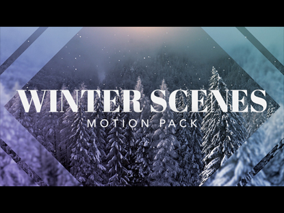 WINTER SCENES MOTION PACK