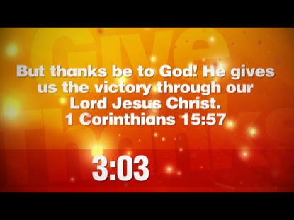 THANKSGIVING VERSES COUNTDOWN