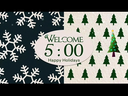 WINTER WOODLAND HOLIDAY COUNTDOWN