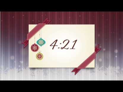 FOLK CHRISTMAS CARD COUNTDOWN