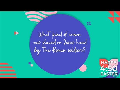 EASTER TRIVIA: COUNTDOWN 1