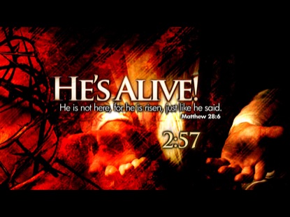 HE'S ALIVE COUNTDOWN