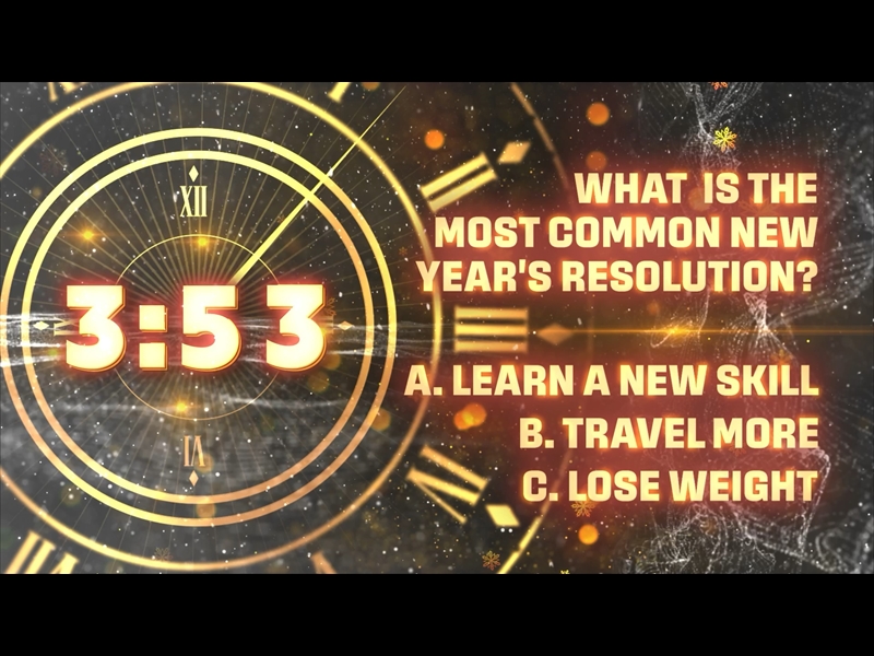 NEW YEAR'S TRIVIA 2: COUNTDOWN