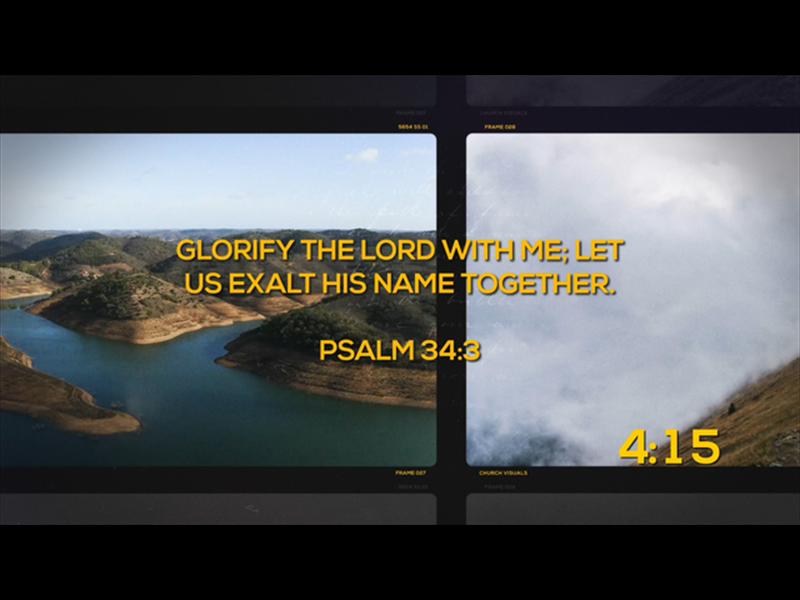 PSALMS OF PRAISE COUNTDOWN