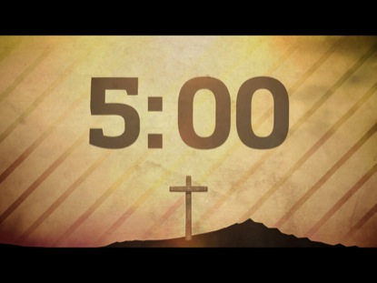 CROSS AND CLOUDS COUNTDOWN