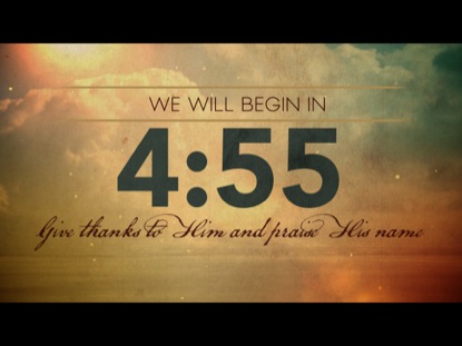 GIVE THANKS COUNTDOWN