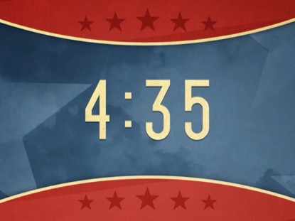 INDEPENDENCE CLOUDS AND STARS COUNTDOWN