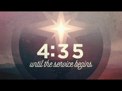 MODERN RETRO CHRISTMAS EVE COUNTDOWN