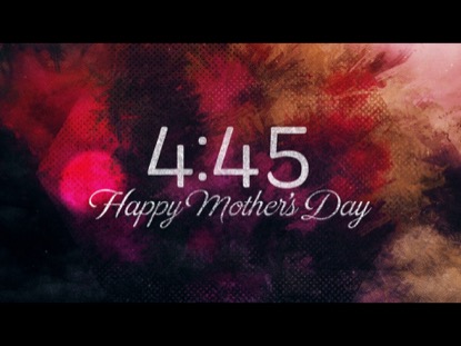 PAINTED FLOWERS MOTHER'S DAY COUNTDOWN