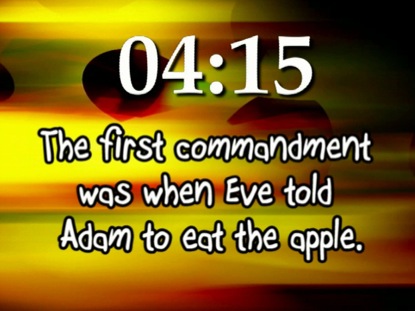 THE BIBLE ACCORDING TO KIDS