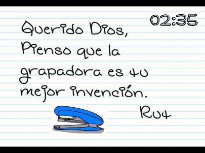 CARTAS A DIOS (DE PARTE DE NIÑOS)