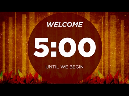 FIVE MINUTE COUNTDOWN - AUTUMN LEAVES
