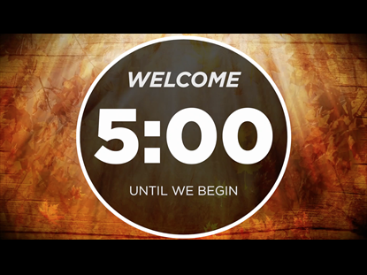 FIVE MINUTE COUNTDOWN - AUTUMN LEAVES