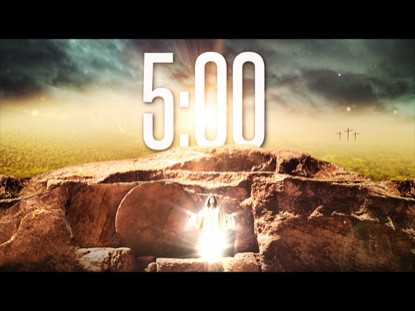 HE IS ALIVE COUNTDOWN