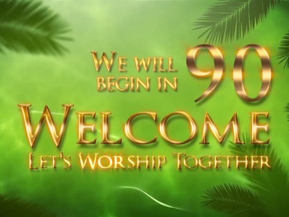 WAVING PALM BRANCHES COUNTDOWN