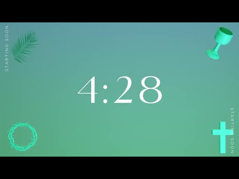 HOLY WEEK INK COUNTDOWN