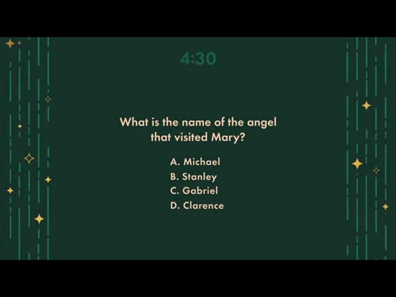 LIGHT LINES CHRISTMAS TRIVIA COUNTDOWN