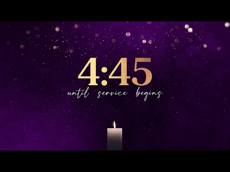 Advent Shimmer Countdown | Life Scribe Media | WorshipHouse Media