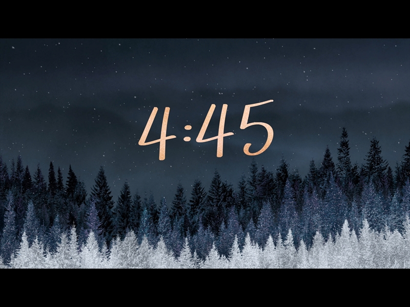 Sparkling Trees Minimal Countdown | Life Scribe Media | WorshipHouse Media