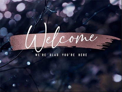 WINTER FROST WELCOME