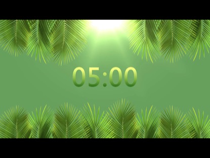 PALM SUNDAY BRIGHT COUNTDOWN