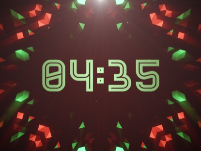 CRYSTAL PATTERNS COUNTDOWN CHRISTMAS