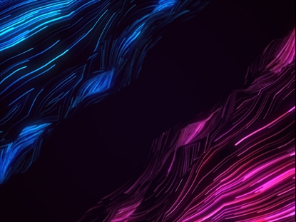 FIBER OPTIC PINK BLUE WAVES