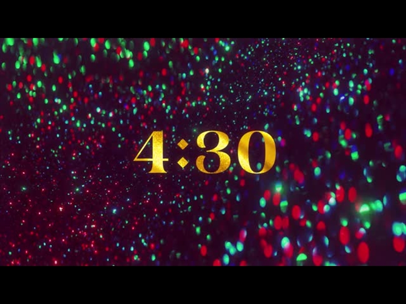 GLITTER ECHOES 5 MIN COUNTDOWN GOLD