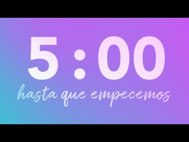 CUENTA ATRÁS DE DEGRADADO SUAVE