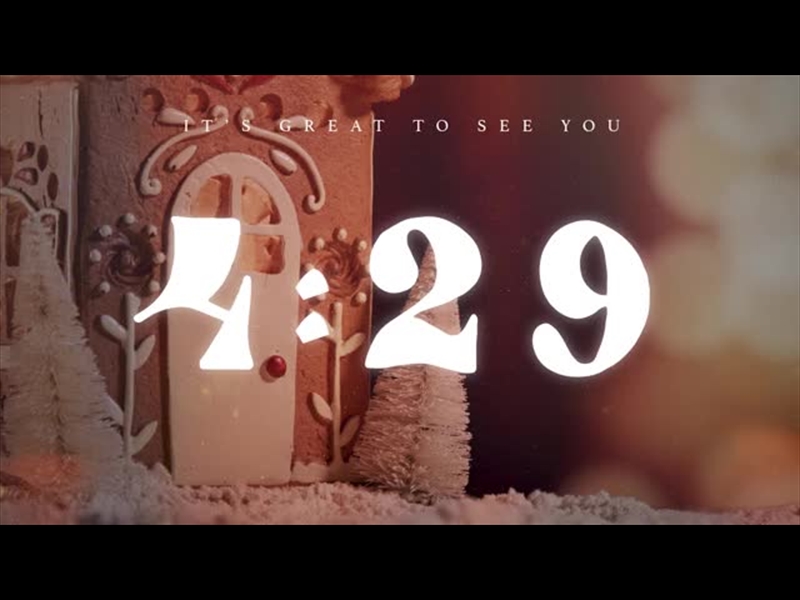 GINGERBREAD CHRISTMAS: COUNTDOWN 1