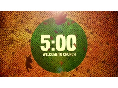 FALL BURLAP COUNTDOWN