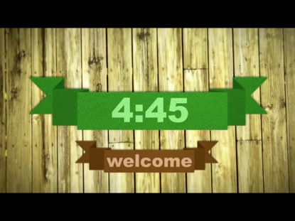 WOODEN BANNER COUNTDOWN