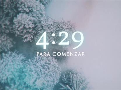 AERIAL SNOW COUNTDOWN - SPANISH