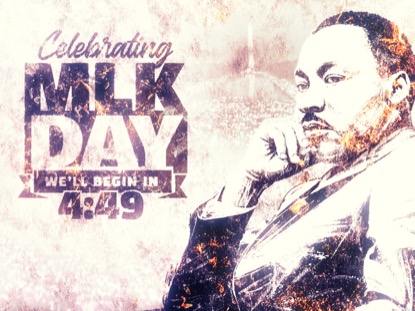 CELEBRATING MARTIN LUTHER KING DAY COUNTDOWN