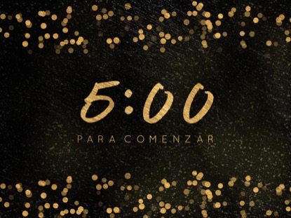 CLASSY NEW YEAR COUNTDOWN SPANISH