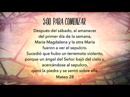 EASTER THORNS SCRIPTURE COUNTDOWN - SPANISH